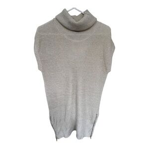 Bebe Women's Cream Turtleneck Sweater